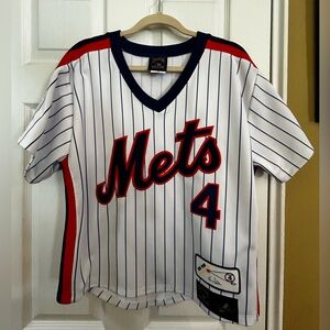 Lenny Dykstra New York Mets Cooperstown Collection 1986 Version Jersey, RARE